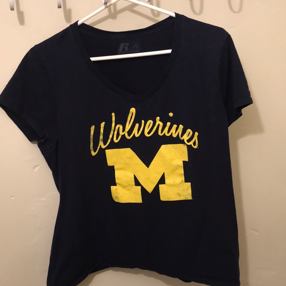 Michigan wolverines t shirt